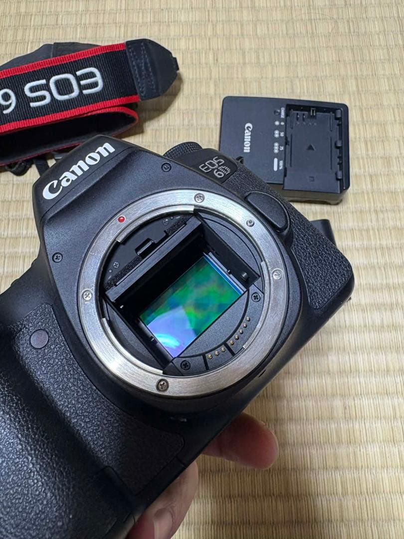 [最終価格] Canon EOS 6D 本体 + バッテリー2個 + 充電器