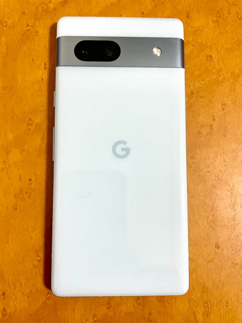 【美品】SIMフリー 判定:○ Google Pixel 7a スノー 本体