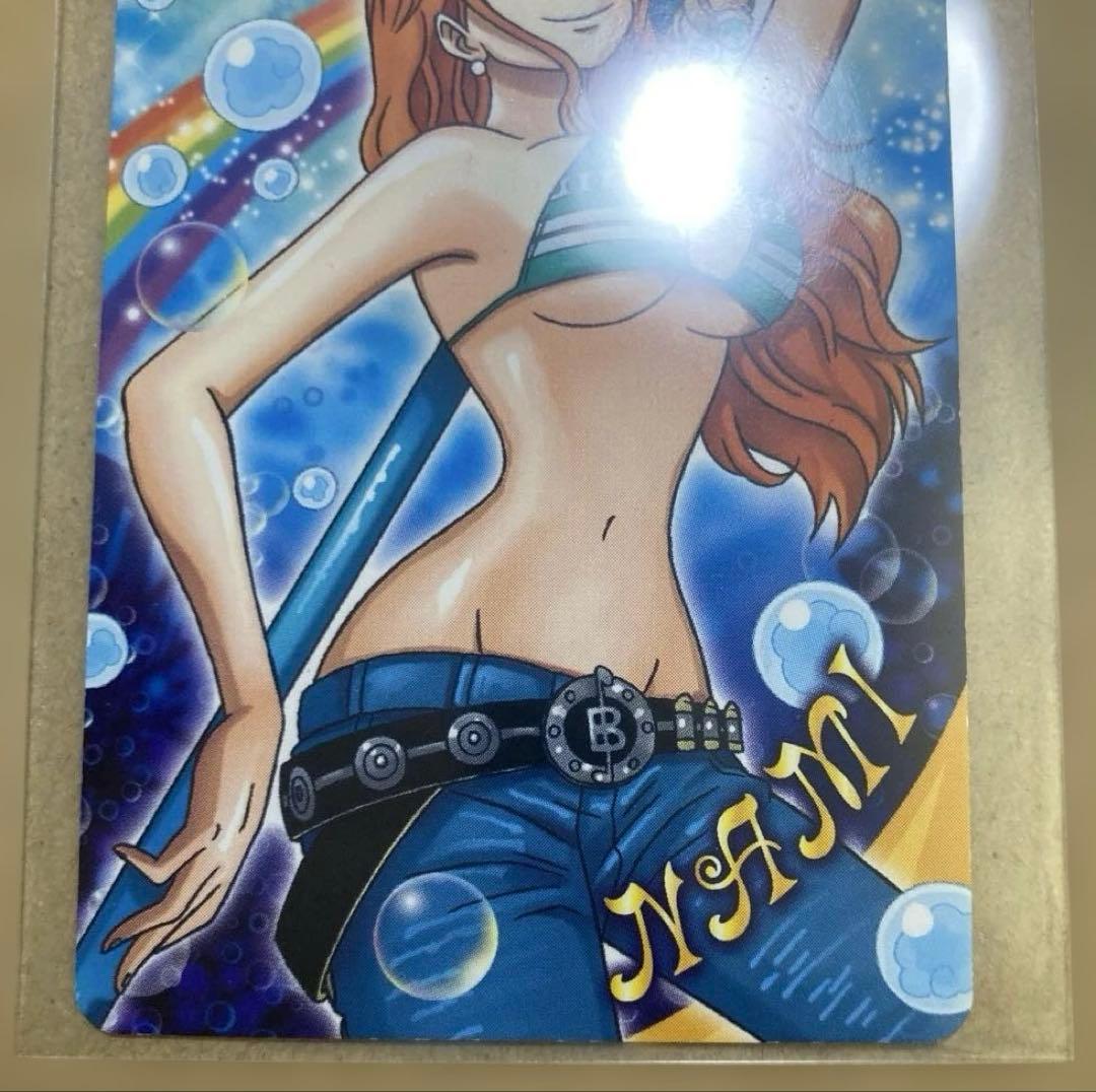 【希少】ONEPIECE メモリアルログカード 5 ナミ 003 当時物