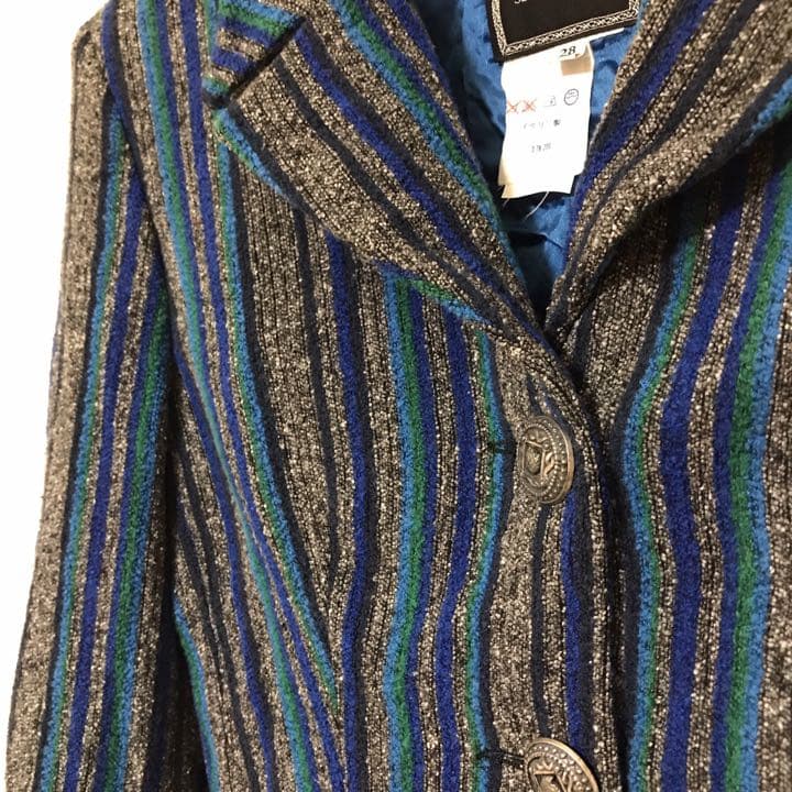 イタリア製 VERSACE ヴェルサーチ マルチカラー セットアップ スーツ