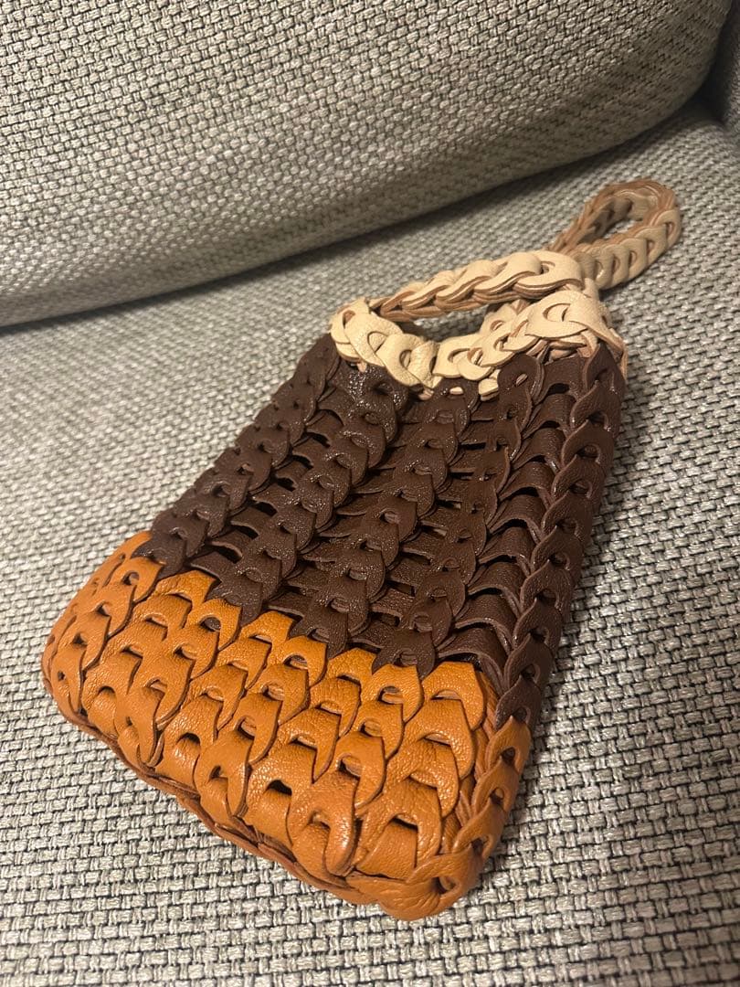 イルミーチョ‼️BOHO⭐️限定‼️巾着‼️バイカラー‼️美品⭐️