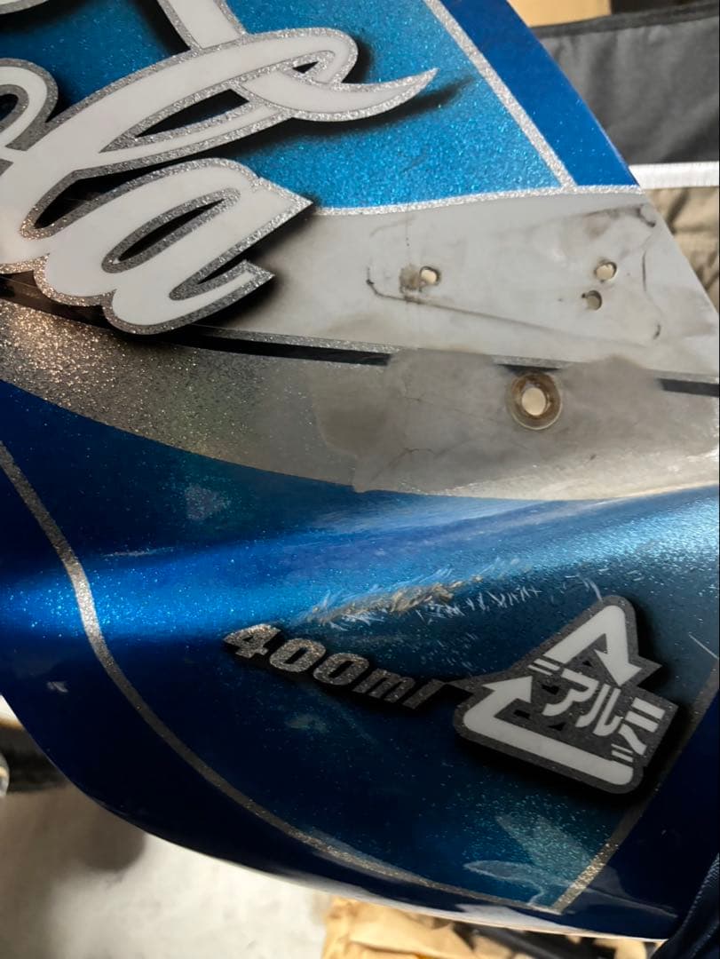 gs400 外装 コカコーラ カスタムペイント