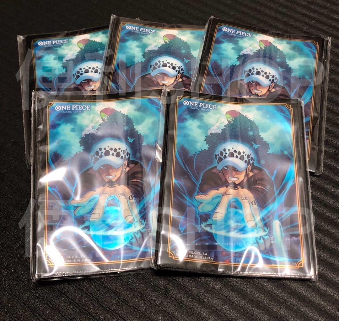 【ワンピースカード】英語版　スリーブ　ロー　コラソン　50枚セット　悪魔の実