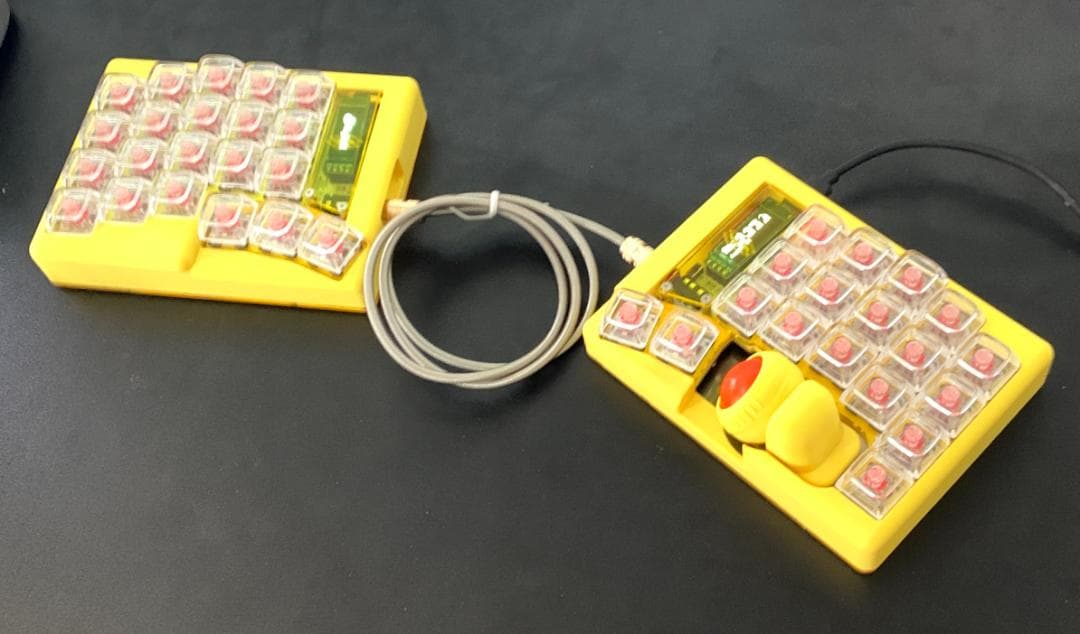 Keyball39 ガスケットマウントセット　※ほぼ撮影用のみの中古美品