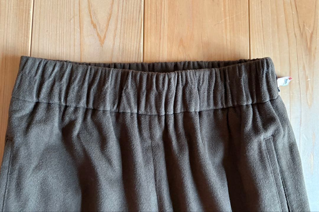 arts&science イージーパンツ ウールブラウン０