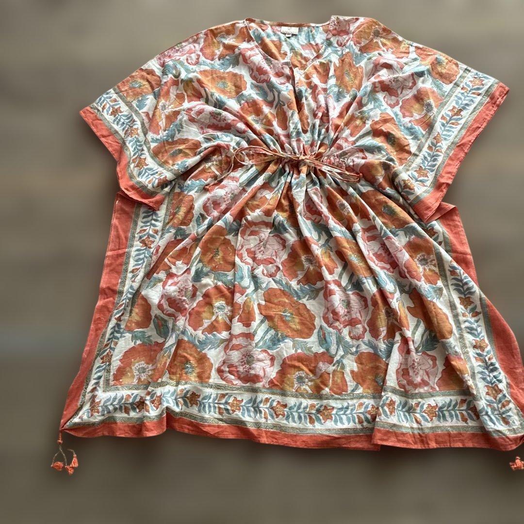 ANOKHI バティック　カフタン