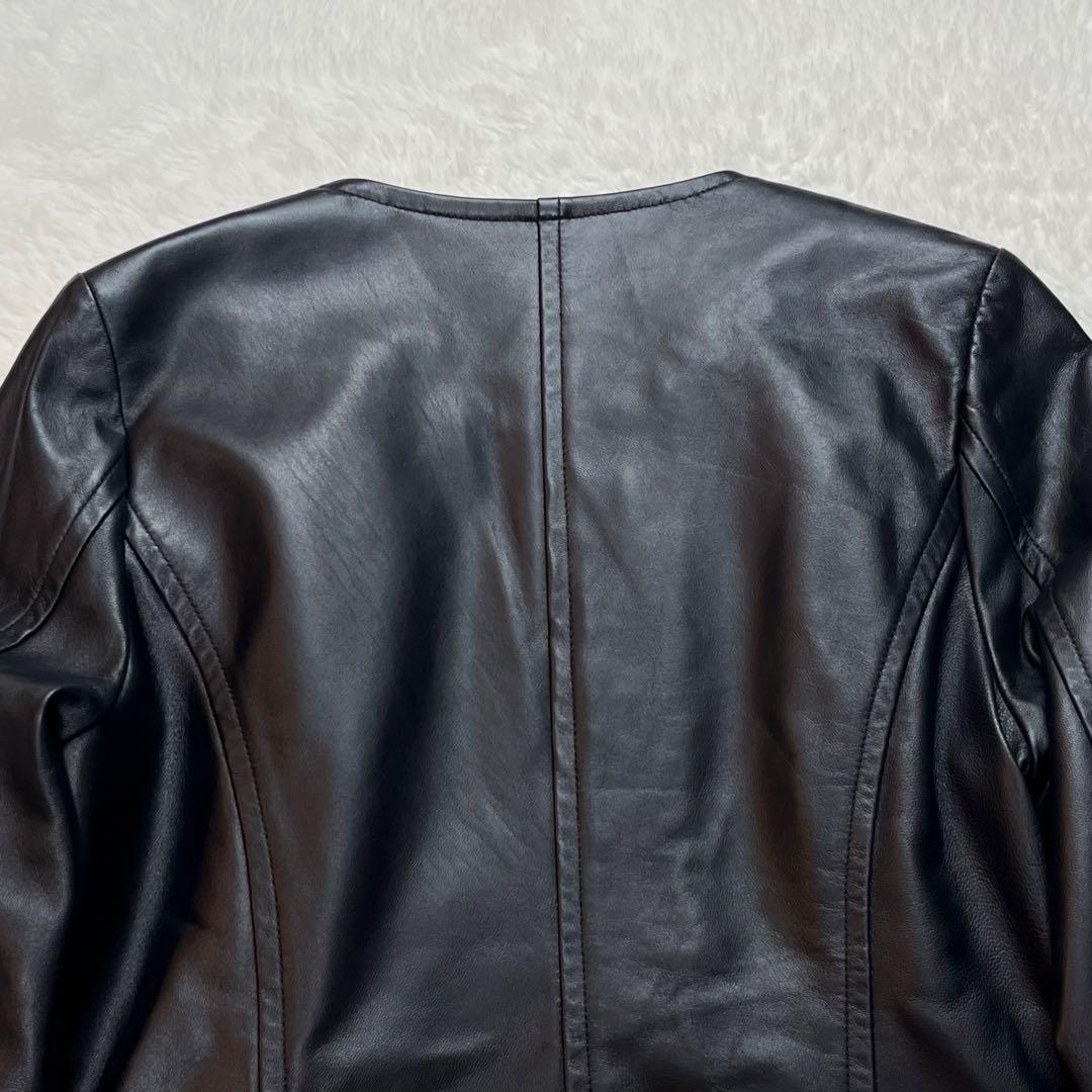 定価46000円　タグ付き　本革　羊革　レザー　ライダース