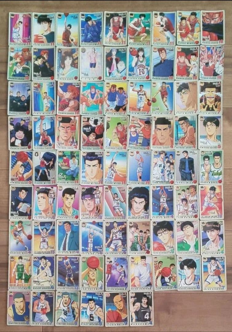 スラムダンク カードダス ノーマルカード 78枚