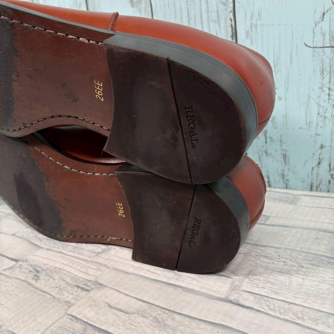 『REGAL』リーガル(26cm) 2794 ストレートチップ 内羽根 ブラウン