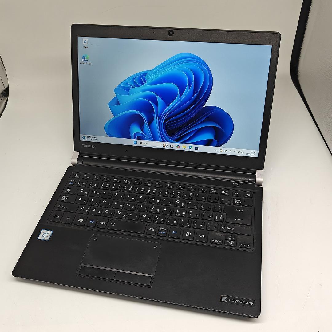 【東芝】RZ83 高速i7 新品SSD512GB 16GB ブラック ノートPC