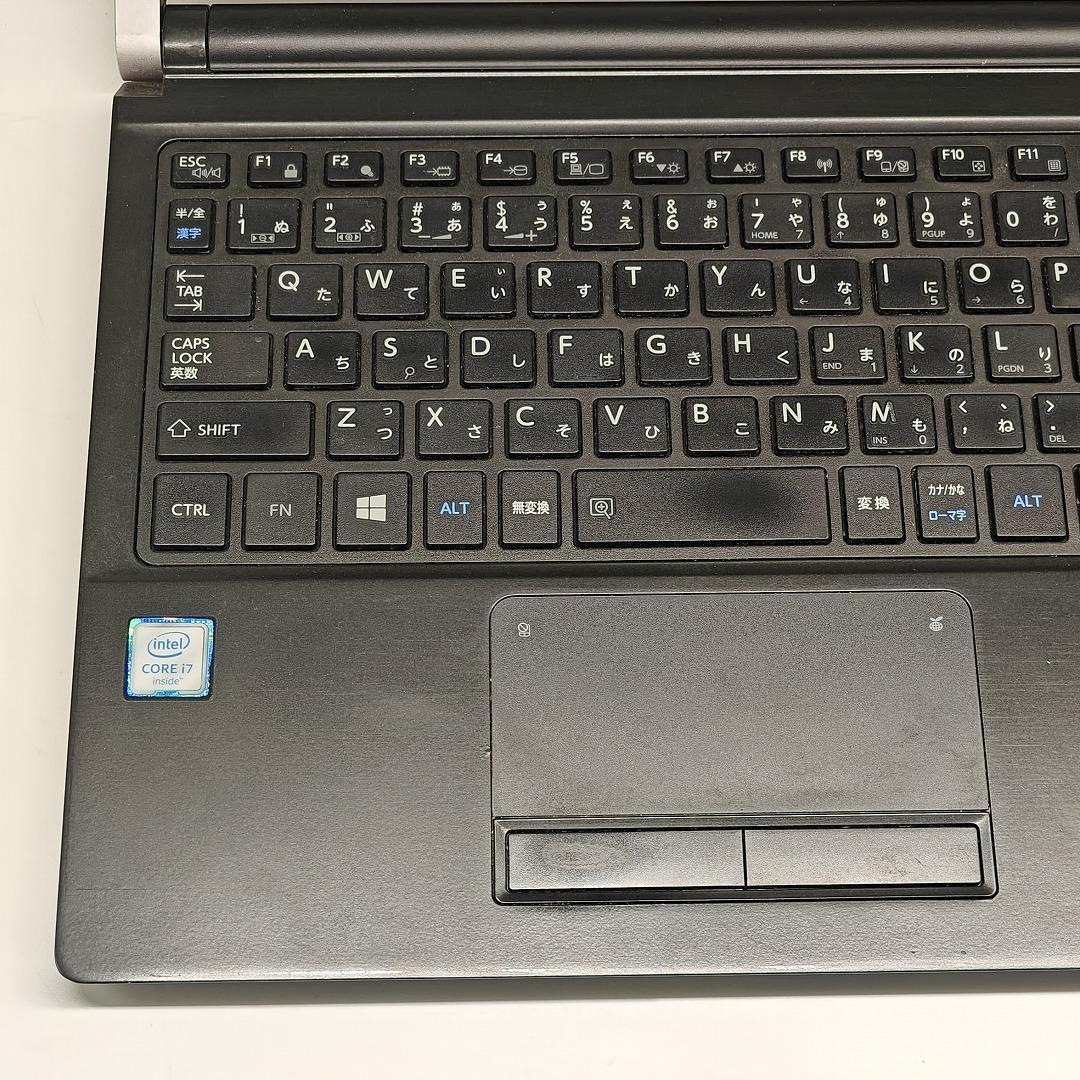 【東芝】RZ83 高速i7 新品SSD512GB 16GB ブラック ノートPC