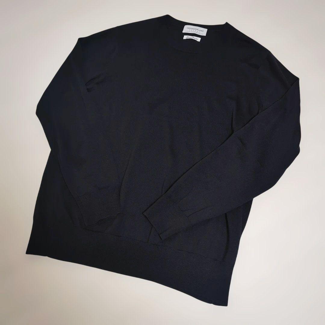 美品✨TOMORROWLAND tricot ブラック 黒 ニット M