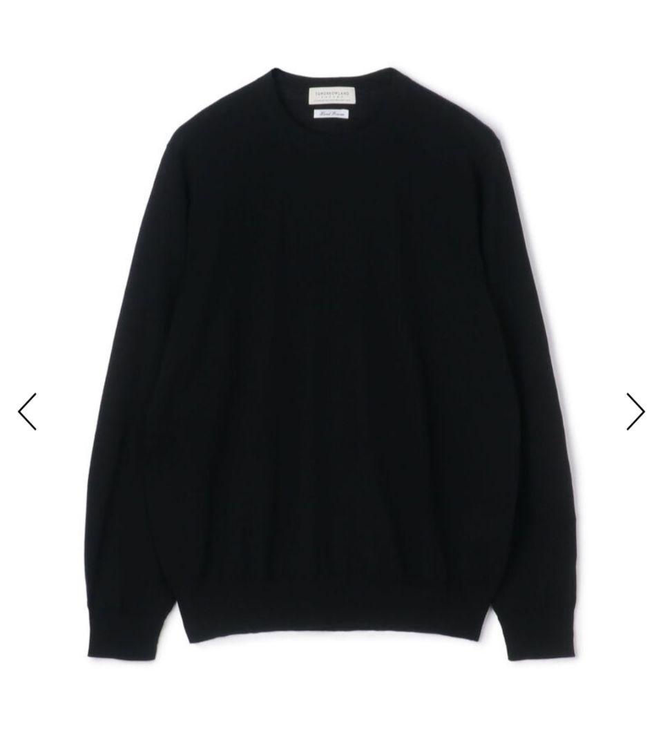 美品✨TOMORROWLAND tricot ブラック 黒 ニット M