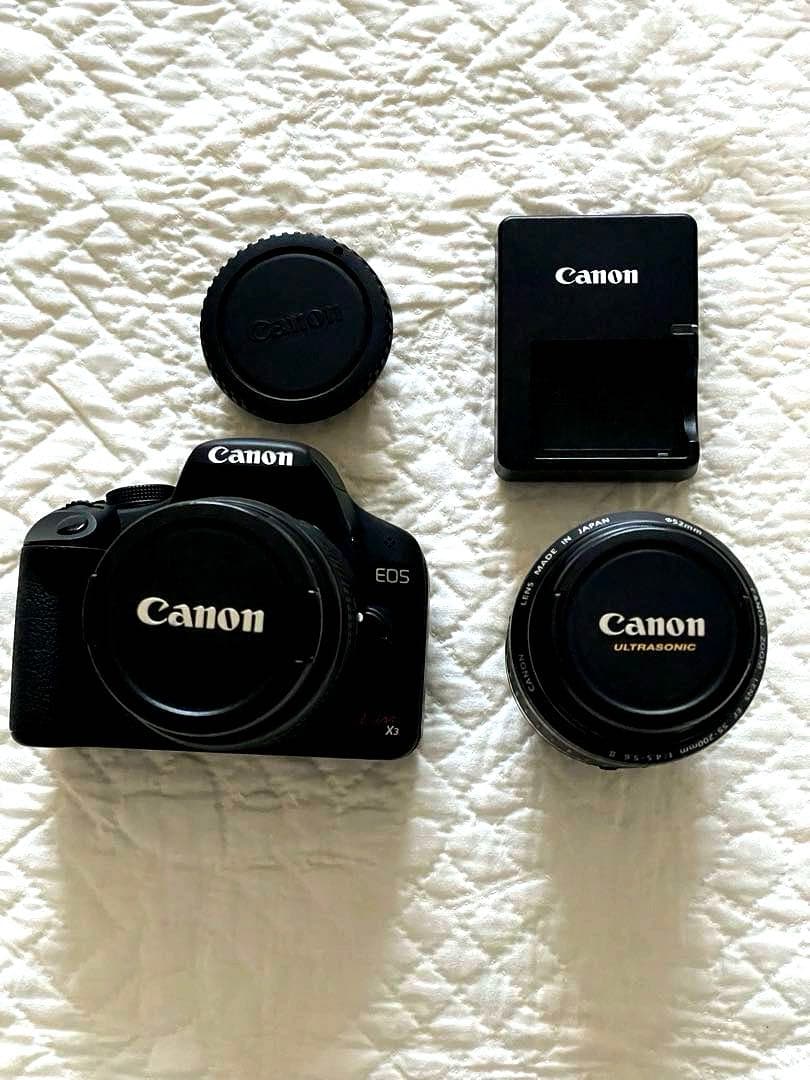 Canon EOS Kiss X3 EF50mm F1.8 単焦点レンズ付