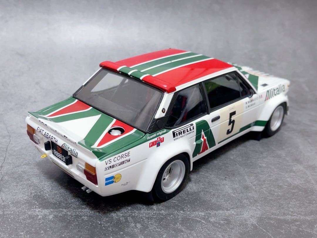 ミニカー KYOSHO 1/18 Fiat 131 Abarth Rally