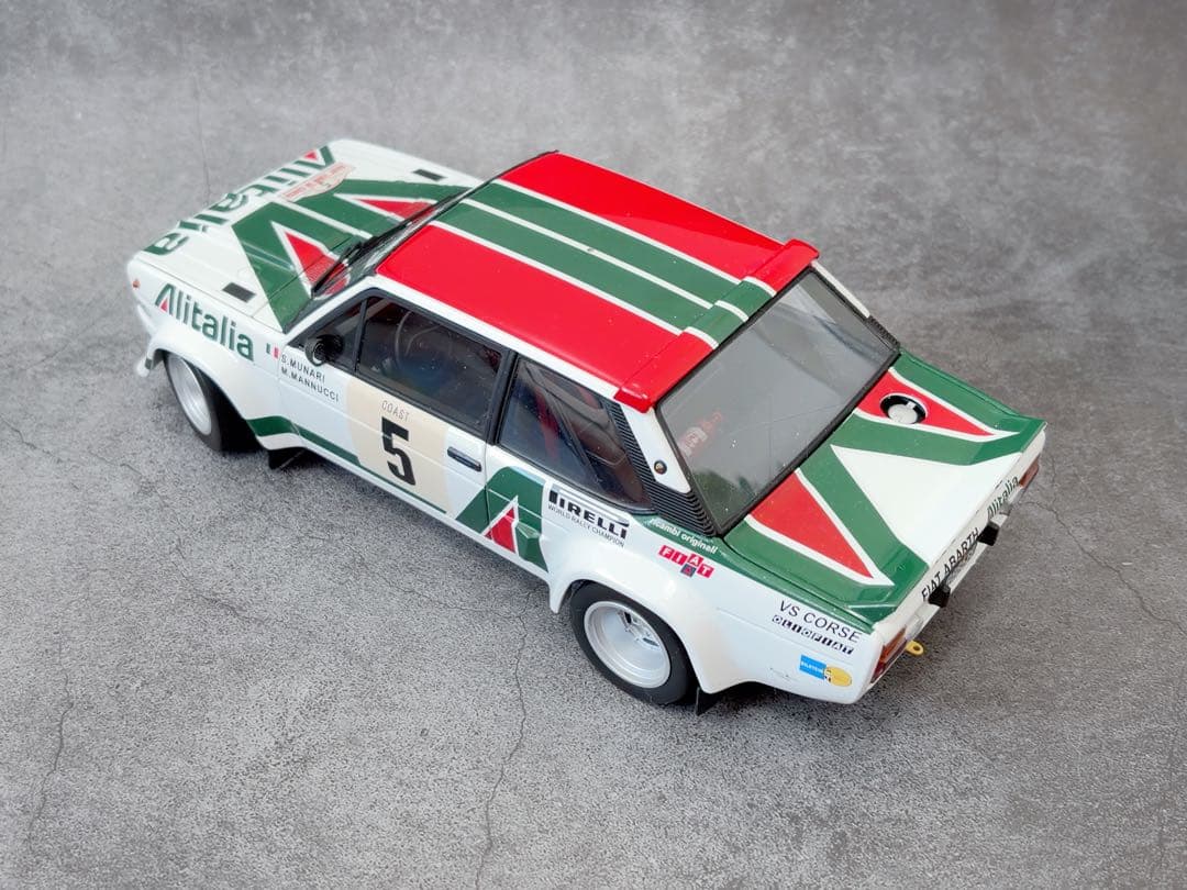 ミニカー KYOSHO 1/18 Fiat 131 Abarth Rally
