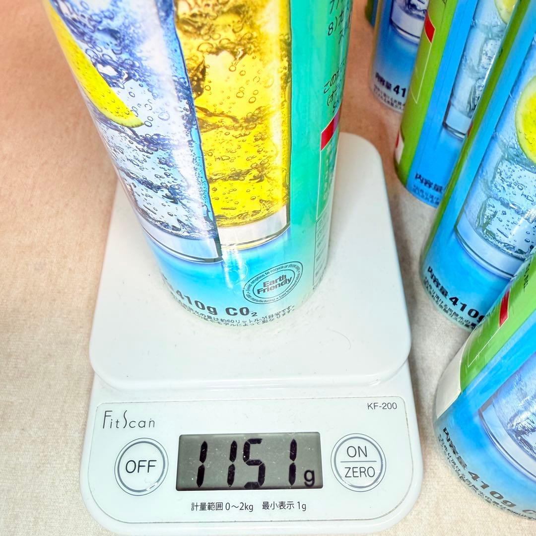 HIDEMA_15-10106ソーダストリームガスシリンダー　6本