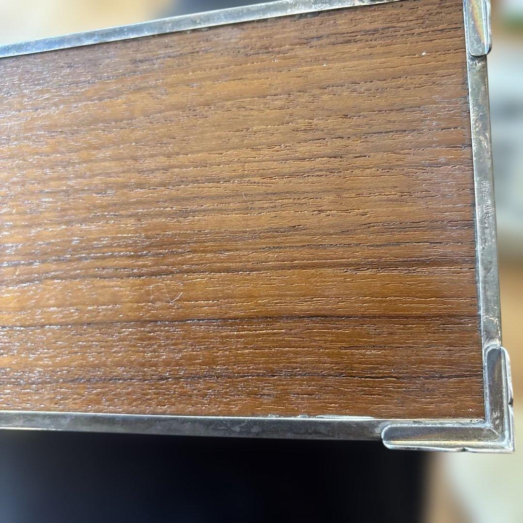 純銀 小物入 銀製呂本刻印有 総重量約410g銀無垢 銀製品 ボンボニエール