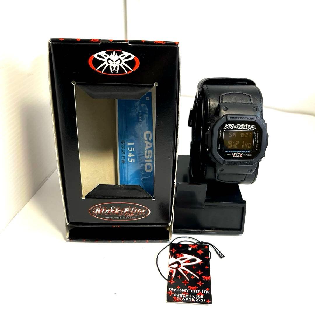 88 G-SHOCK DW-5600VT ブラックフライ付属品 電池新品