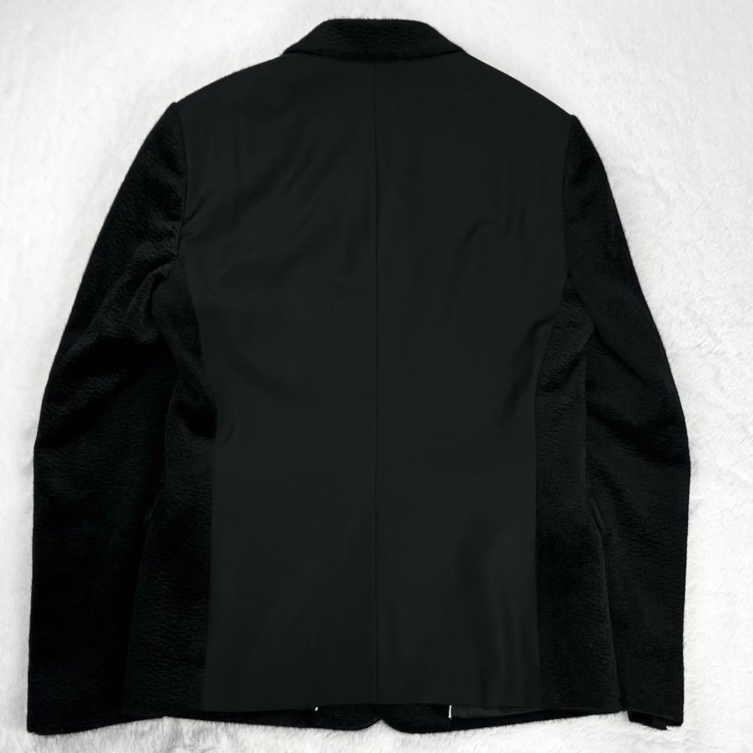 極希少 エンポリオアルマーニ ハラコ ドッキングジャケット MILANO 48