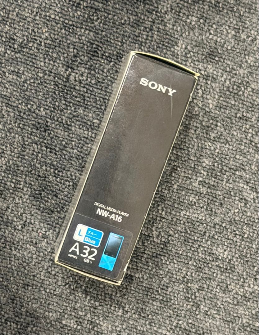 ソニーデジタルオーディオウォークマン　NW-A16 ブルー未開封