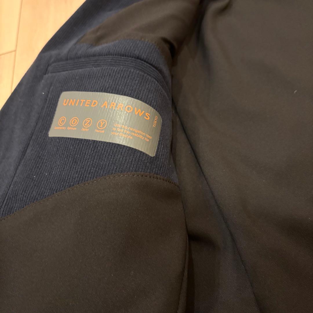 ユナイテッドアローズ コーデュロイ シングル 2ボタン ジャケット COZY