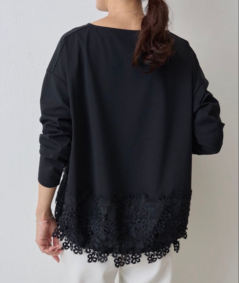 BEARDSLEY(ビアズリー) 裾レースカットソー ガリャルダガランテ