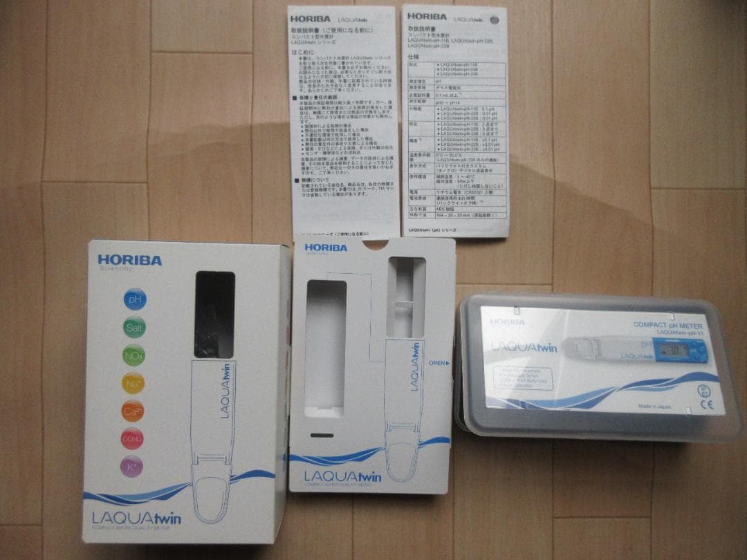 小型　pH計測器　　HORIBA　堀場製作所