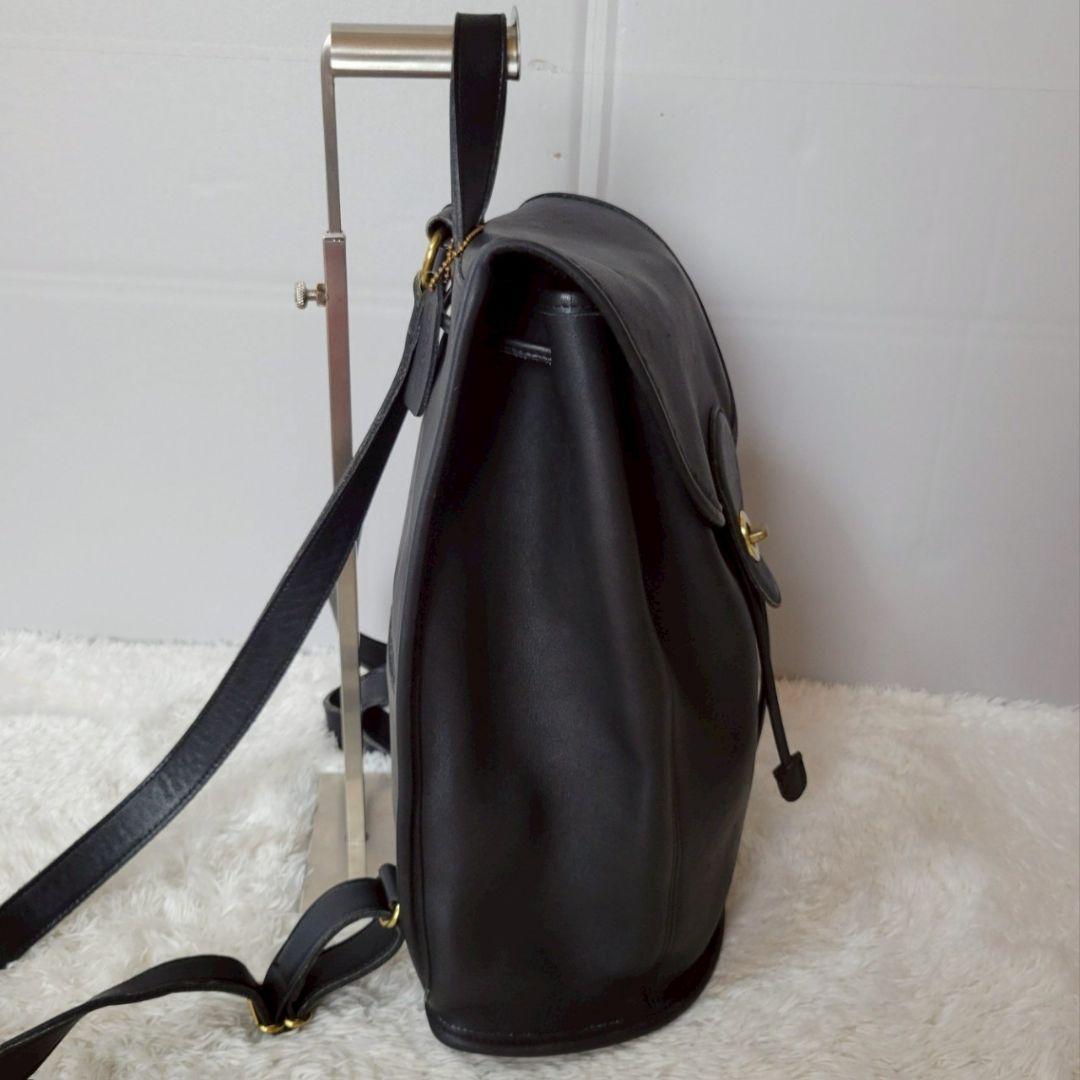 オールドコーチ リュック 巾着 肩掛け 希少 レア ターンロック ゴールド金具