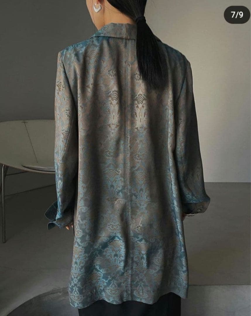 タグ付き⭐︎Ameri MEDIALICIA JACQUARD JACKET