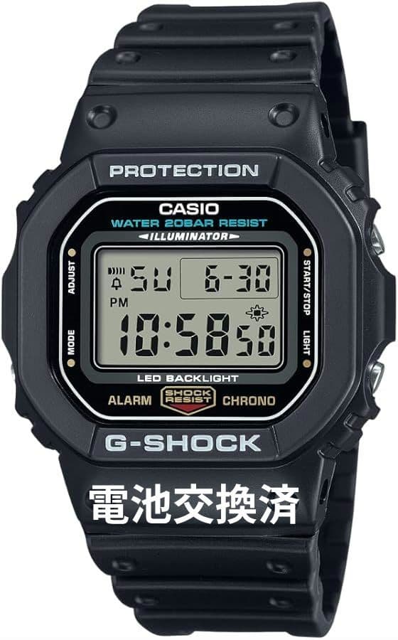 時計 CASIO G-SHOCK DW-5600E-1VER