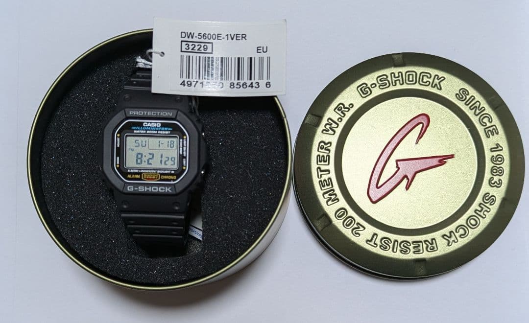 時計 CASIO G-SHOCK DW-5600E-1VER