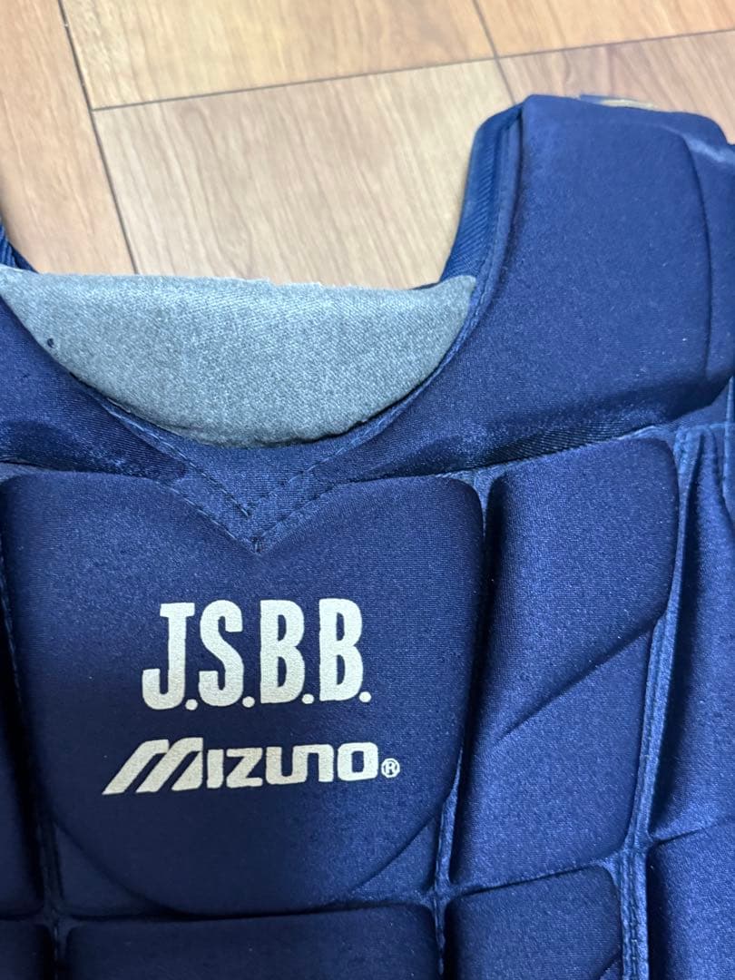 JSBBキャッチャー用防具　ネイビー