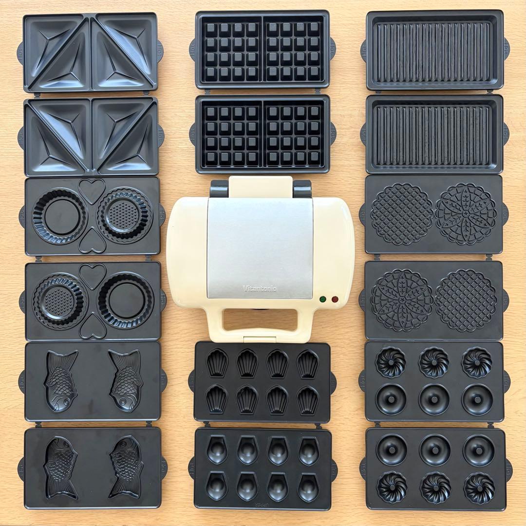 ビタントニオ ワッフル＆ホットサンドベーカー プレミアムセット 2012