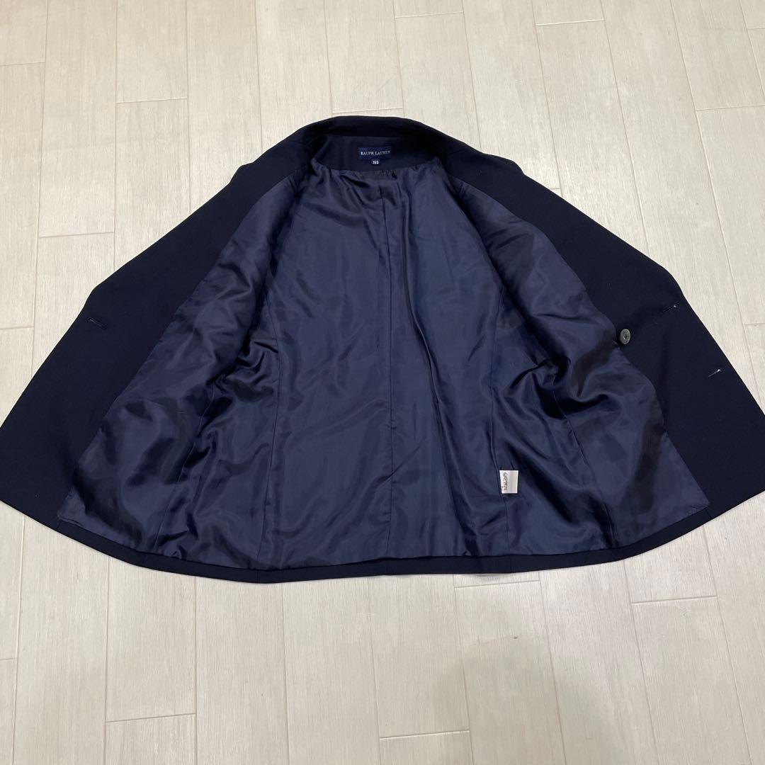 Ralph Lauren 紺ブレ ジャケット 金ボタン ダブルジャケット160㎝