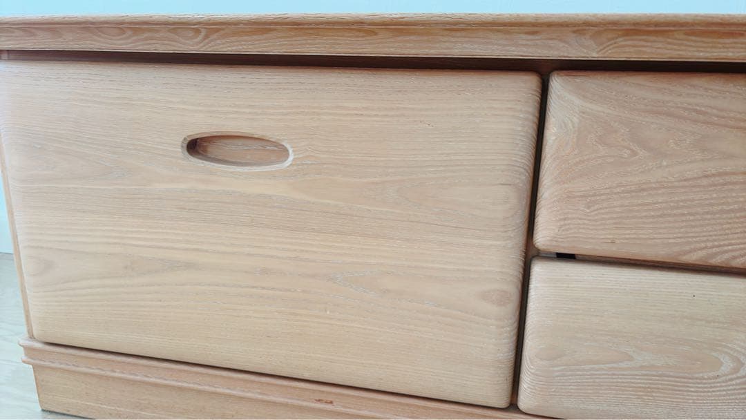 旭川家具 チェスト ローチェスト 木製 引き出し3つ