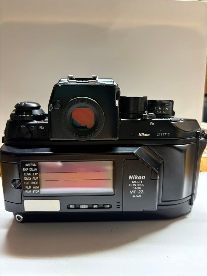 【動作確認済み】Nikon F4 ＆ MF-23 マルチコントロールバック付き