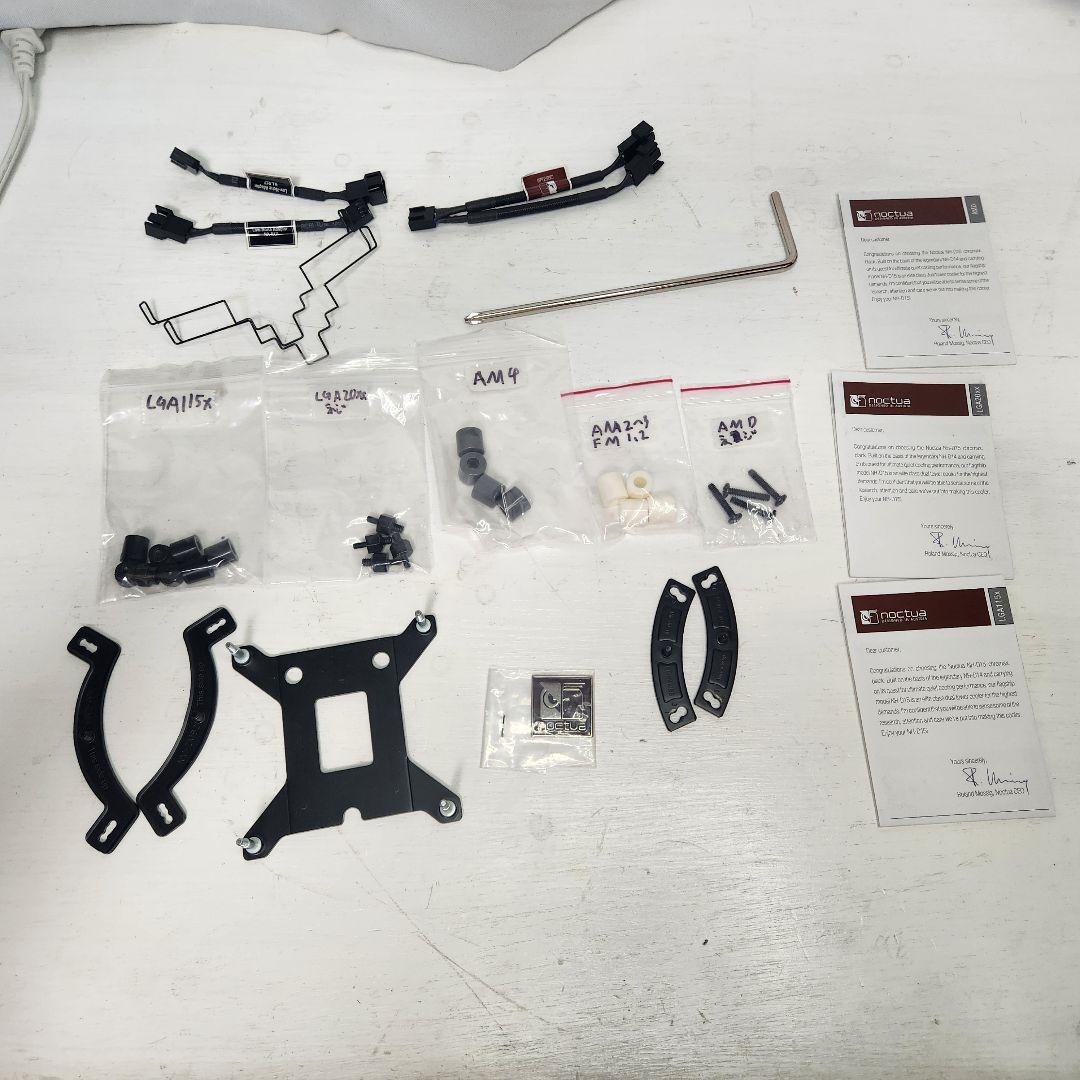 NOCTUA NH-D15 LGA1700マウントキット 2点セット