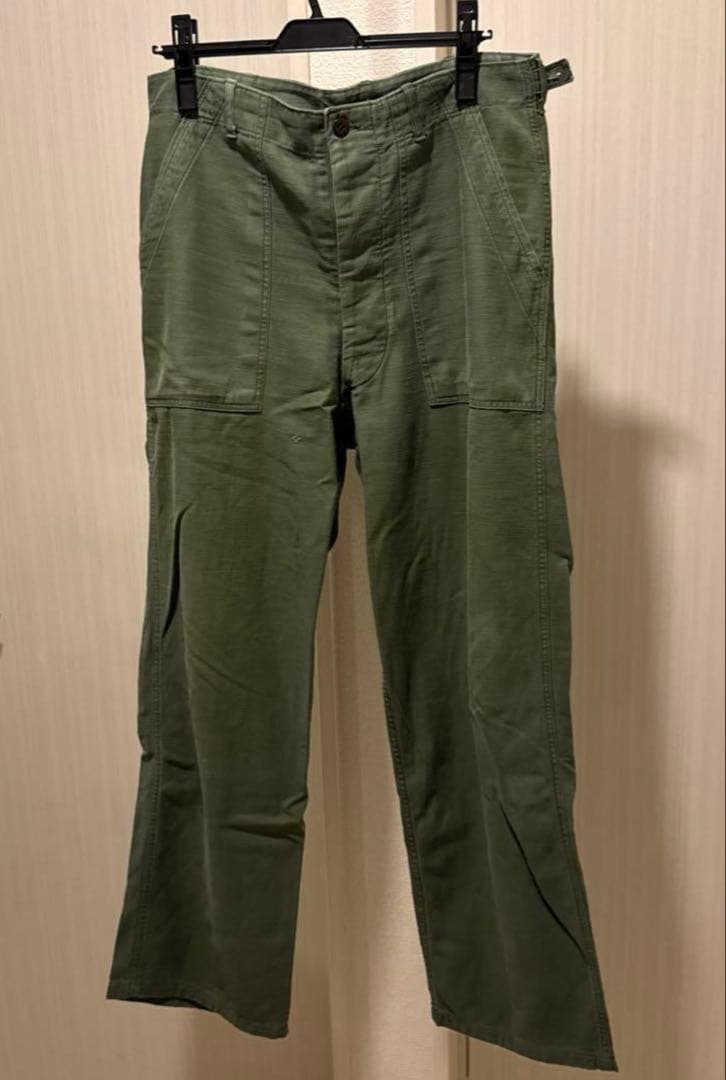 60s初期型 サイドアジャスター付　us army og107 ベイカーパンツ