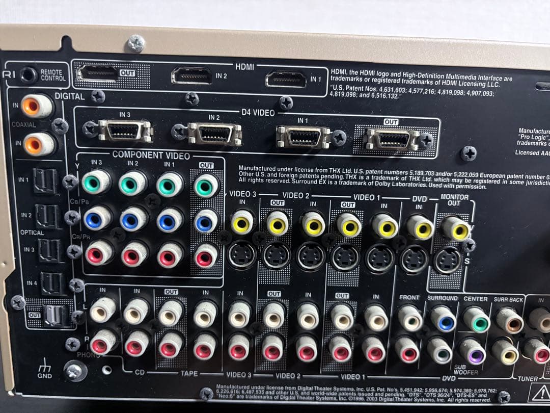 美品ONKYO TX-SA803 AVアンプ 動作確認済み