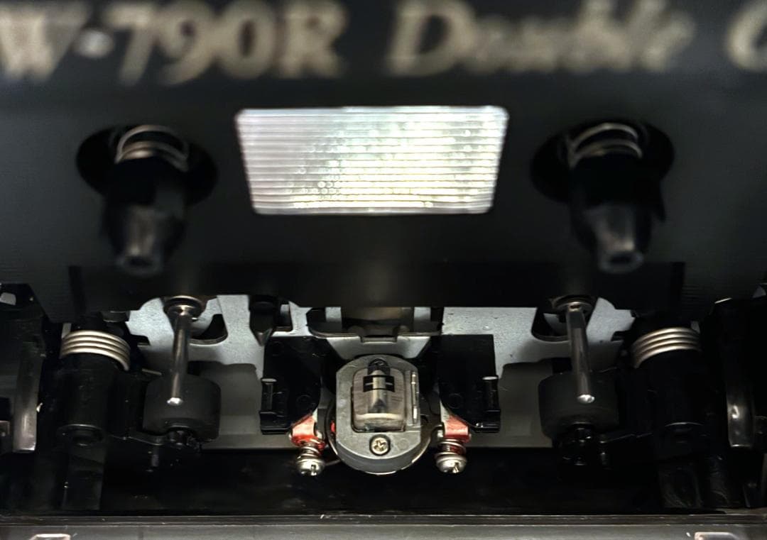 【動作OK！！】ダブルカセットデッキ　TEAC　W-790R　⑤