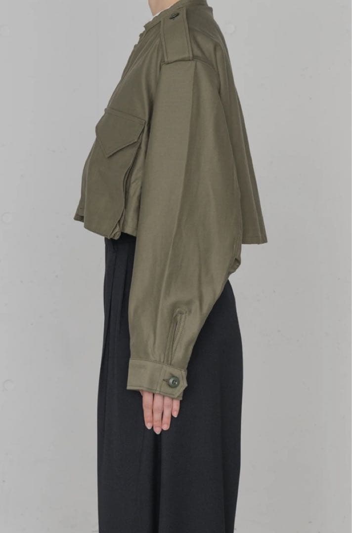 ジャケット・アウター HYKE TYPE M-51 FIELD CROPPED JACKET