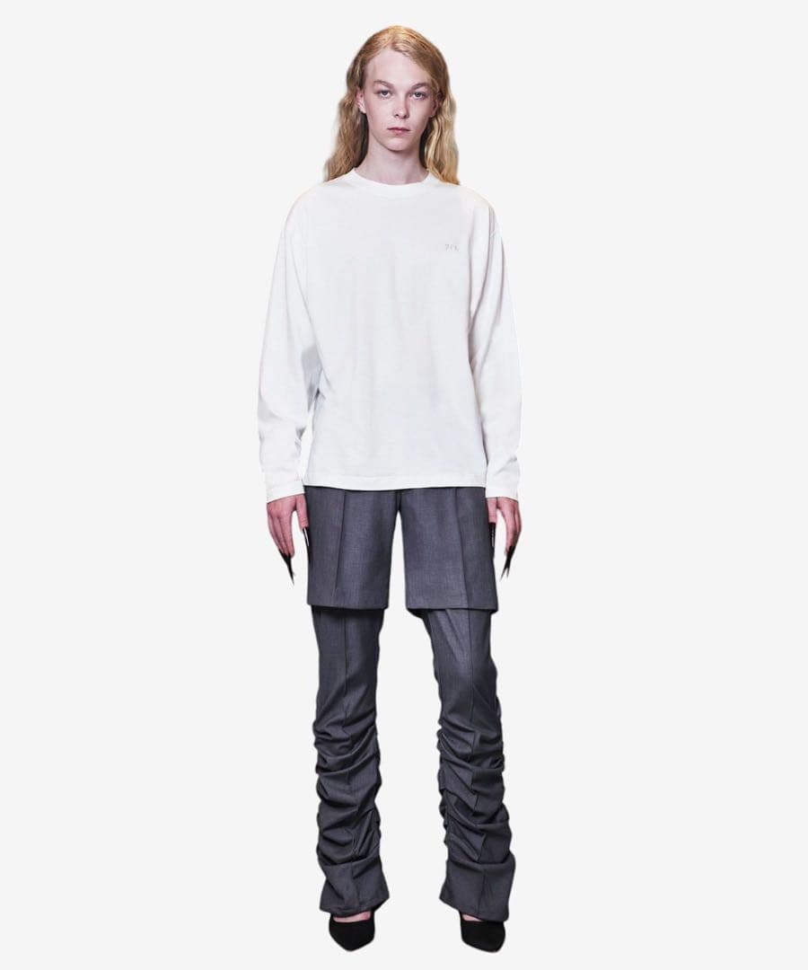 POOLDE Layered Trousers/レイヤードトラウザーパンツ