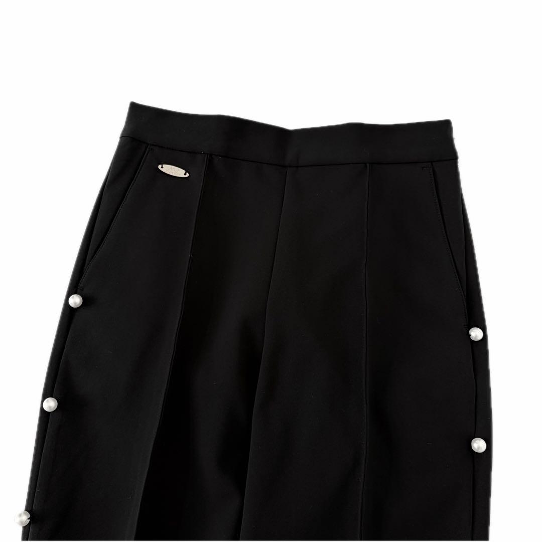 未使用 Ame no chi Hare ストレッチサイドパールパンツ S