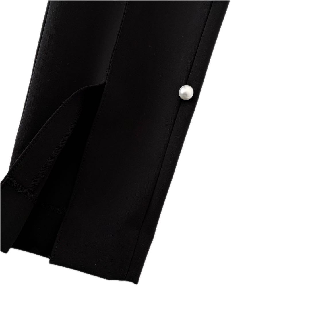 未使用 Ame no chi Hare ストレッチサイドパールパンツ S