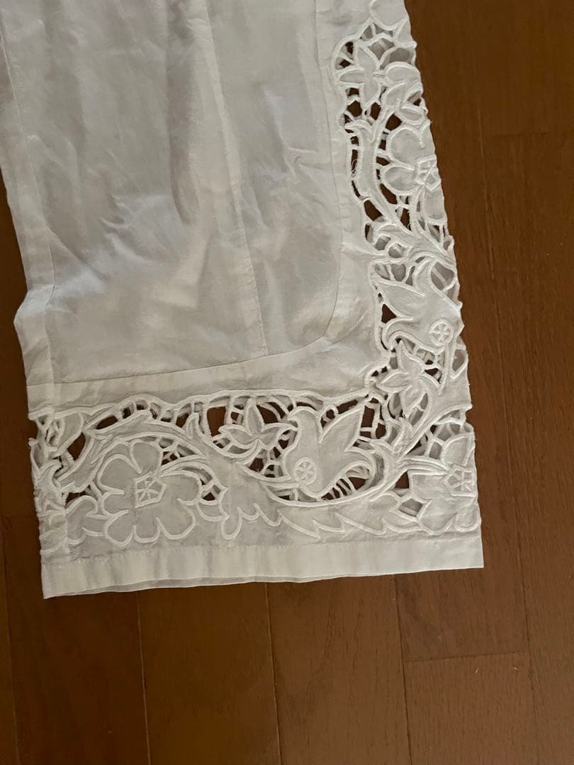 パンツ Anuke Cutwork Lace Pants 36