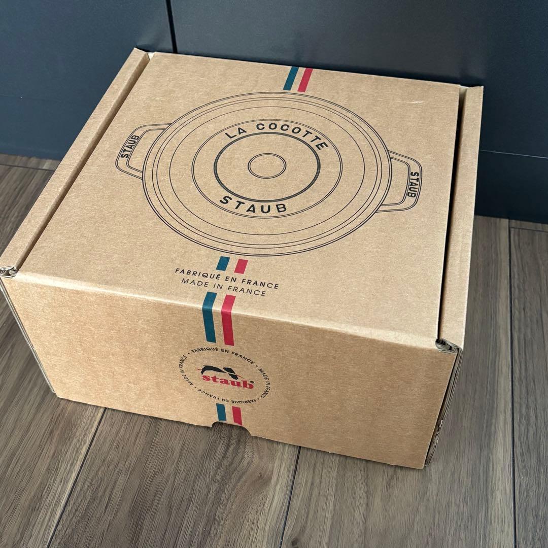 【新品】staub 黒 ストウブ ラ ココット デ ゴハン GOHANS M