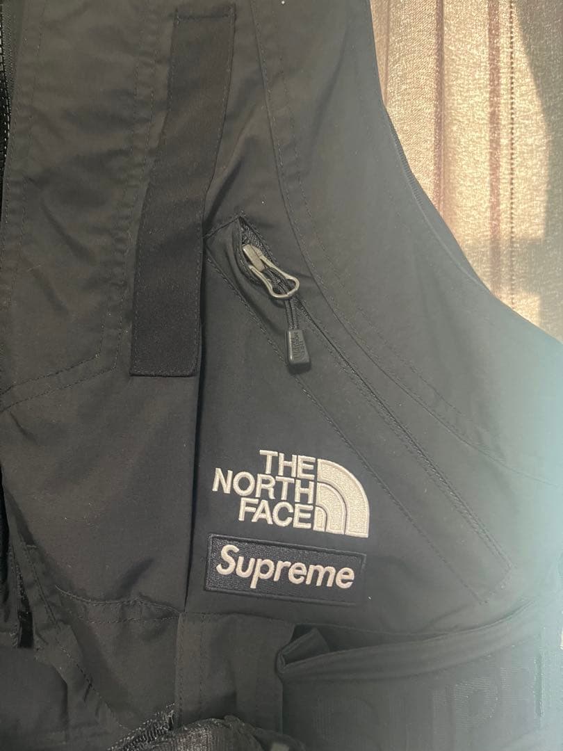 シュプリーム x ザノースフェイス アールティージー ベスト \"ブラック\"