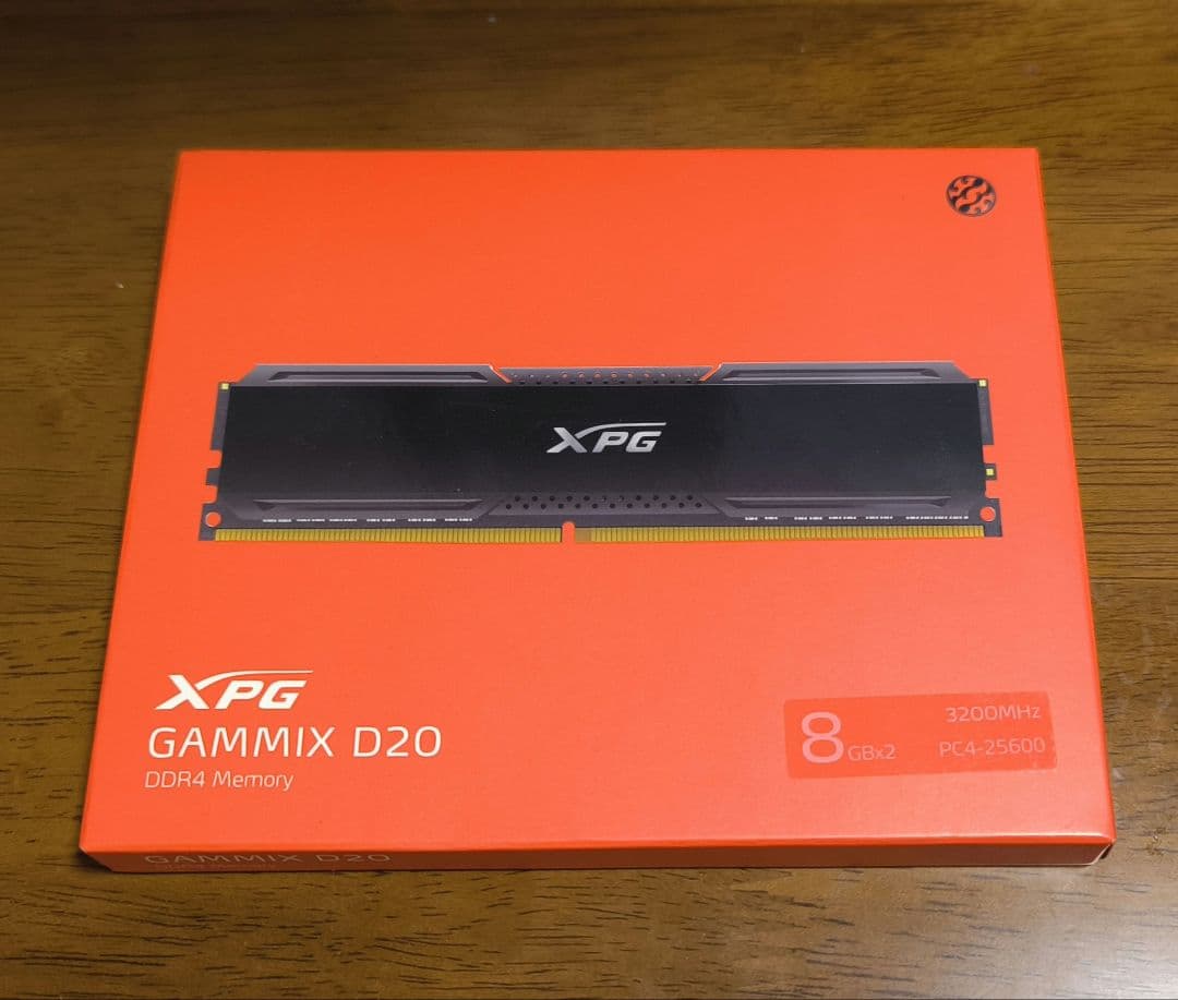 【動作確認済み】永久保証付XPG DDR4 16GB (2x8GB) メモリ