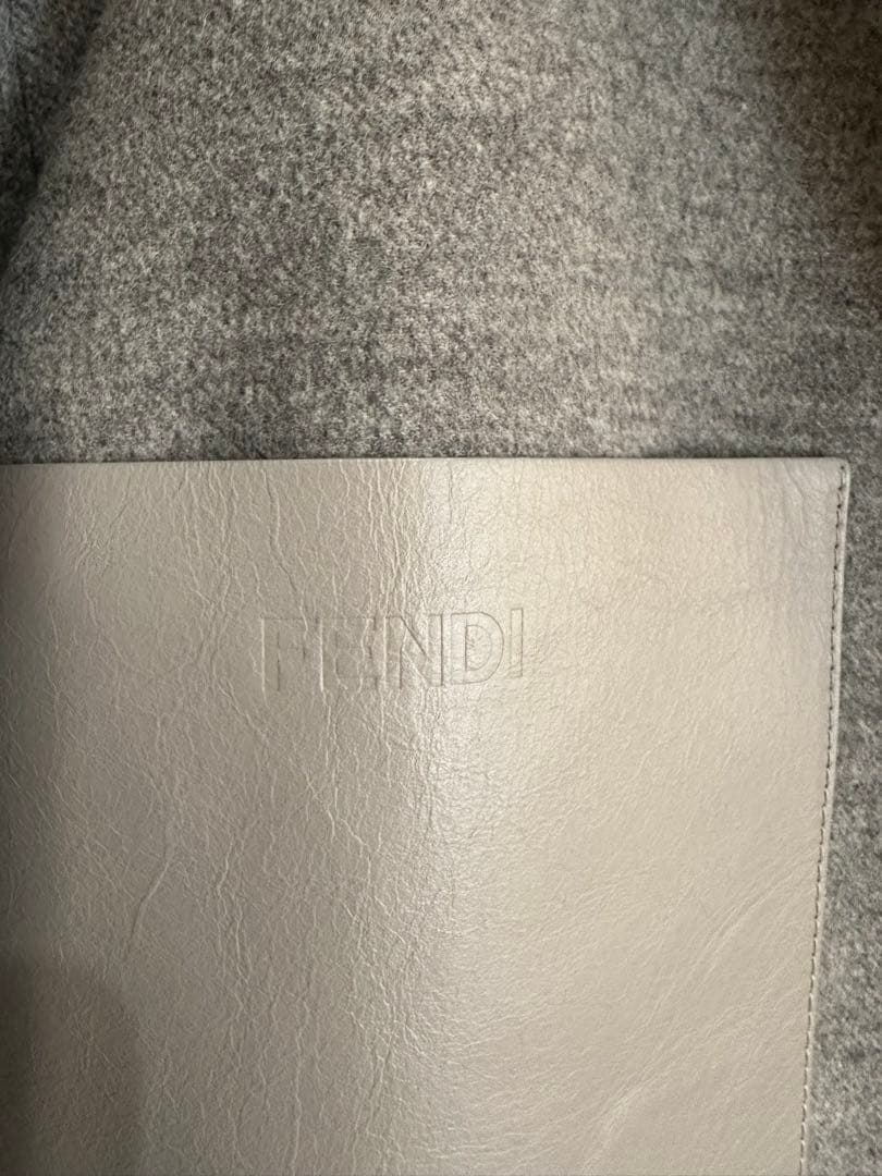 週末値下げ　フェンディ リバーシブル ジャケット グレー